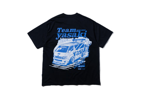 Yasaki x Tarmac Ace Urban Tee (Black)(YTC001)