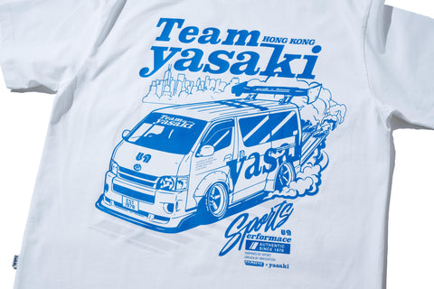 Yasaki x Tarmac Ace Urban Tee (White)(YTC001)