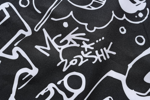 Scribble Camp Collar Shirt