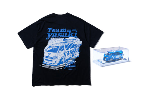 Yasaki x Tarmac Ace Urban Tee Bundle (Black)(YTC009)