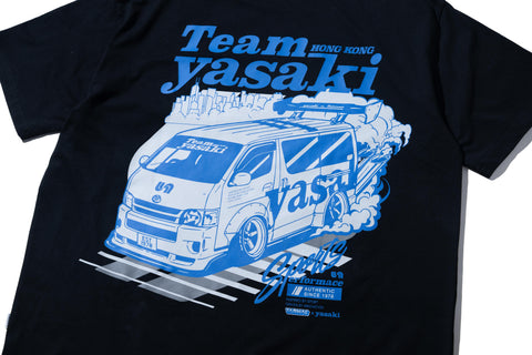 Yasaki x Tarmac Ace Urban Tee (Black)(YTC001)