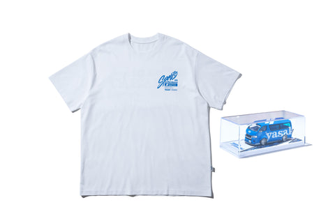 Yasaki x Tarmac Ace Urban Tee Bundle (White) (YTC009)