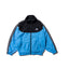YAS016 Stripe Track Jacket  (Black/Royal Blue)