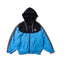 YAS016 Stripe Track Jacket  (Black/Royal Blue)