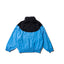 YAS016 Stripe Track Jacket  (Black/Royal Blue)